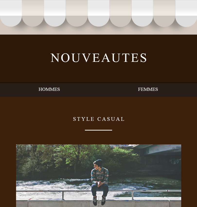 Shelves template - Desktop
