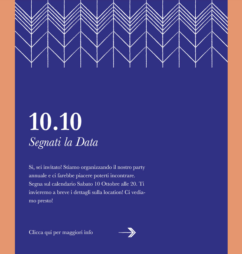 Pattern Invitation 1 template - Desktop